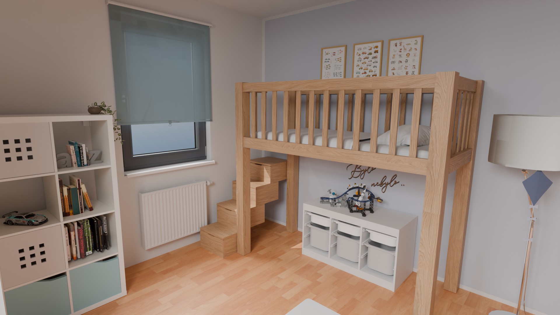 Vizualizace dětského pokoje